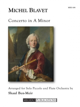 Blavet, Michel, Concerto in A Minor Solo Piccolo and Flute Choir