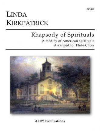 Rhapsody of Spirituals Fltenensemble Partitur + Stimmen