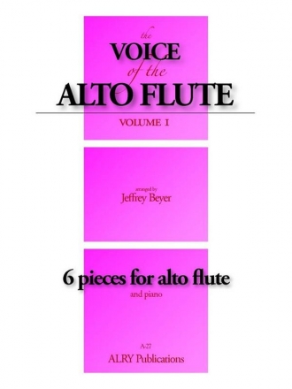 The Voice of the Alto Flute, Volume 1 Alto Flute and Piano Buch