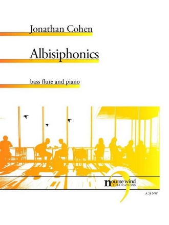 Jonathan Cohen, Albisiphonics Bass Flute and Piano Buch