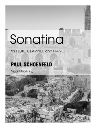 Sonatina for flute, clarinet and piano score and parts