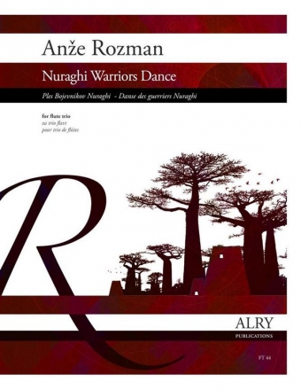 Anze Rozman, Nuraghi Warriors Dance Flute and Alto Flute Buch