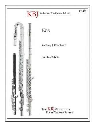 Zachary J. Friedland, Eos Fltenensemble Partitur + Stimmen