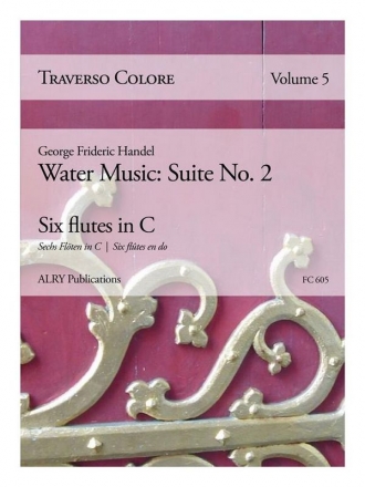 George Frideric Handel, Traverso Colore, Volume 5 Fltenensemble Partitur + Stimmen