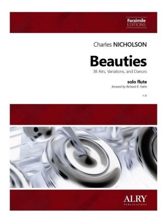 Nicholson, Charles, Beauties: 38 Airs, Variations, and Dances Flute Solo