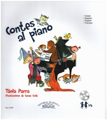 Contes al piano (+CD) para piano (cat,sp,en,fr)