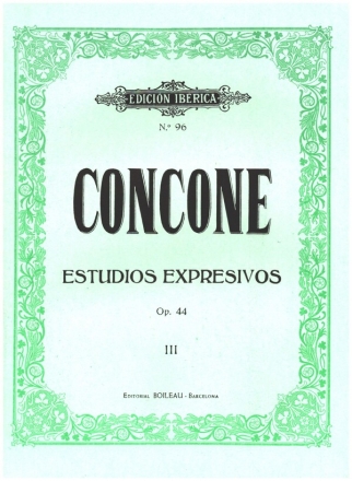 15 Estudios expresivos op.44 vol.3 para piano