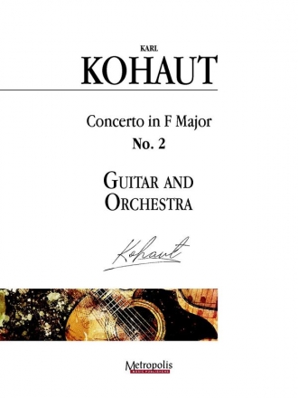 Kohaut, Karl Concerto F-Dur - Nr.2 (Partituur) Guitar/Orchestra