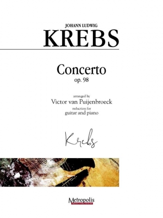 Krebs, Johann Ludwig Concerto F-Dur Guitar/Piano