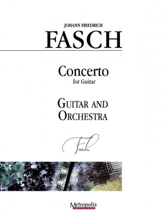 Fasch, Johann Friedrich Concerto (Partituur) Guitar/Orchestra