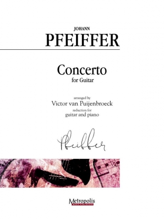 Pfeiffer, Johann Concerto Guitar/Piano