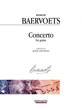 Baervoets, Raymond Concerto for Guitar Guitar/Piano