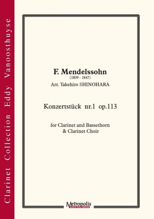 Mendelssohn, Felix Konzertstck nr. 1 Cl/Bhrn/ClChoir