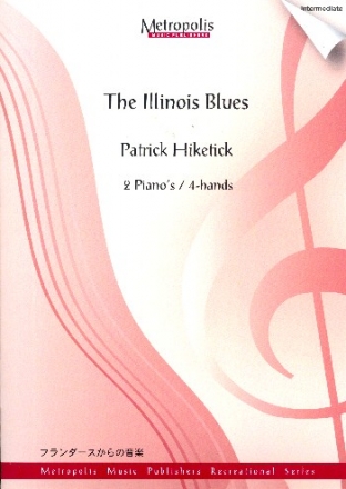 The Illinois Blues for 2 pianos 4 hands score