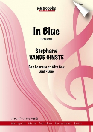 Vande Ginste, Stephane In Blue (Sax) Sax/Piano