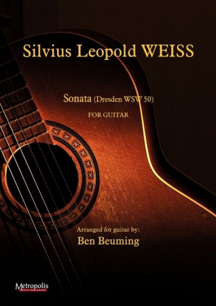 Weiss, Silvio Leopold Sonata XXVII (Dresden nr.50) Guitar