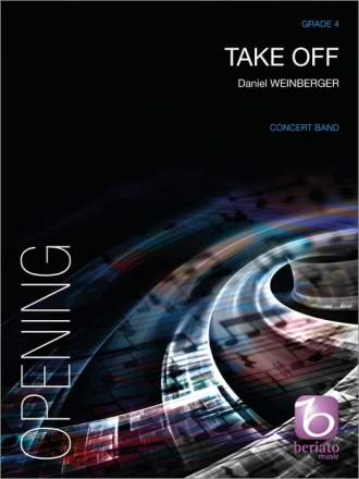 Daniel Weinberger, Take Off Concert Band/Harmonie Partitur + Stimmen