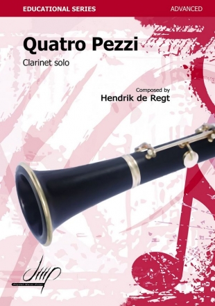 de Regt, Hendrik Quattro Pezzi Cl(Clarinet or bassclarinet repertoire)