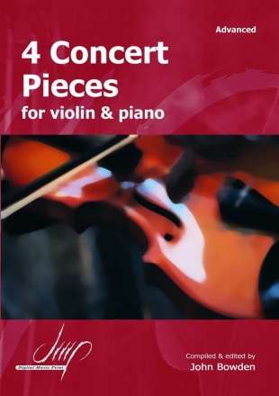 Various 4 Concert Pieces Vl/Pno(Violin repertoire)