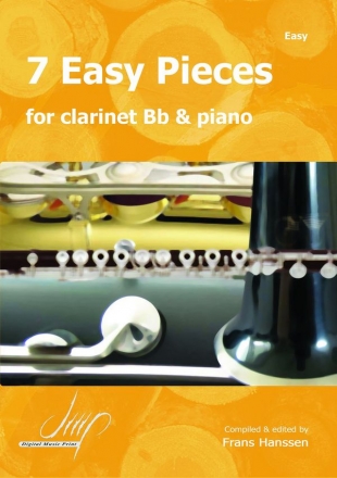 Various 7 easy pieces Cl/Pno(Clarinet albums)