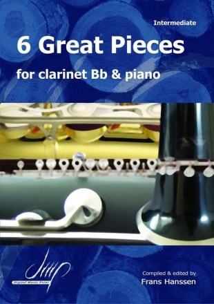 Various 6 great pieces Cl/Pno(Clarinet albums)