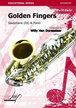 Van Dorsselaer, Willy Golden fingers Asax/Pno(Saxophone repertoire)