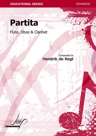 de Regt, Hendrik Partita Fl/Ob/Cl(Woodwind ensemble)