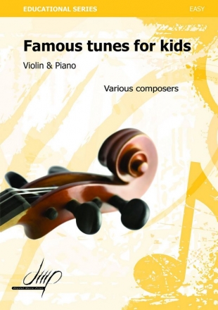 Various Famous tunes for kids I Vl/Pno(Violin albums)