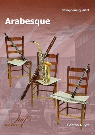 Nuyts, Gaston Arabesque (4 sax.) 4Sax(Saxophone ensemble)