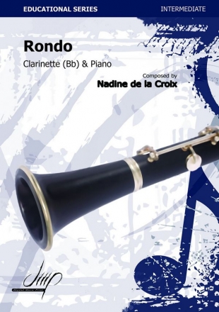 de la Croix, Nadine Rondo Cl/Pno(Clarinet or bassclarinet repertoire)