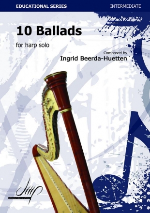 Beerda-Huetten, Ingrid 10 Ballads Hrp(Harp repertoire)