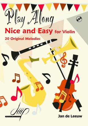 de Leeuw, Jan Nice and Easy Vl/CD(Violin albums)