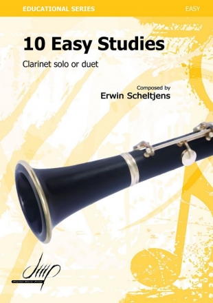 Scheltjens, Erwin 10 Easy Studies Cl(Clarinet methods & studies)