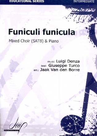 Funiculi Funicula for mixed chorus and piano score (it)