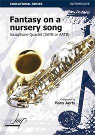 Aerts, Hans, Fantasy on a Nursery Song Saxophone Quartet