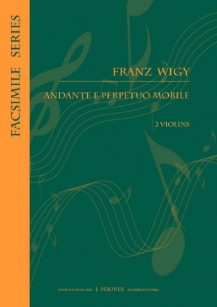 Wigy, Franz Andante e Perpetuo Mobile 2Vl (Violin Ensemble)