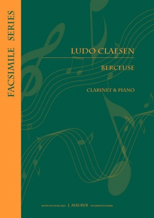 Claesen, Ludo Berceuse Cl/Pno (Clarinet Repertoire)