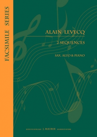 Levecq, Alain 2 Squences Asax/Pno (Saxophone Repertoire)