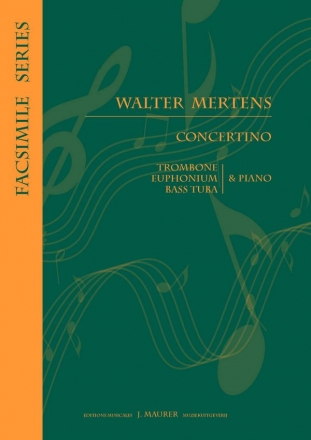 Mertens, Walter Concertino Trb/Pno (Trombone Repertoire)