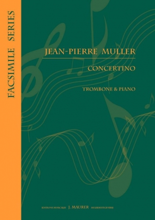 Muller, Jean-Pierre Concertino Trb/Pno (Trombone Repertoire)