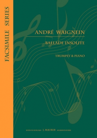 Waignein, Andr Ballade Insolite Tpt (Trumpet Repertoire)