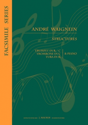 Waignein, Andr Structures Tpt/Pno (Trumpet Repertoire)