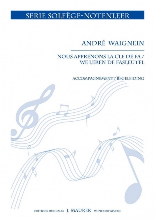 Waignein, Andr, Nous apprenons la cl de fa - We leren de fasleutel - Music Theory