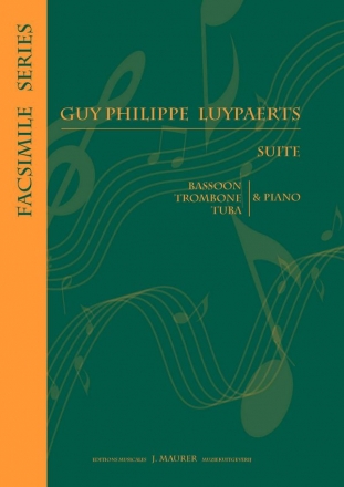 Luypaerts, G.Ph. Suite Tb/Pno (Tuba Repertoire)