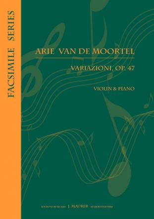 Van de Moortel, Arie Variazioni Vl/Pno (Violin Repertoire)