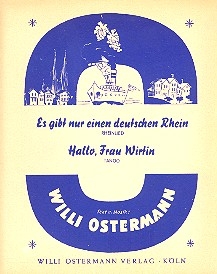 Hallo Frau Wirtin   und   Es gibt nur einen deutschen Rhein: fr Blasorchester