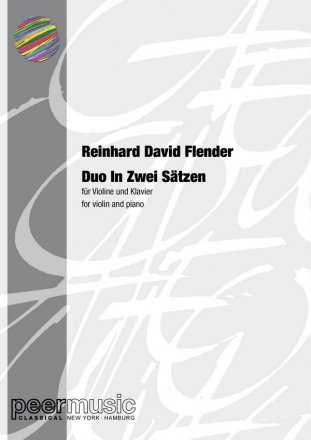 Duo in zwei Stzen fr Violine und Klavier