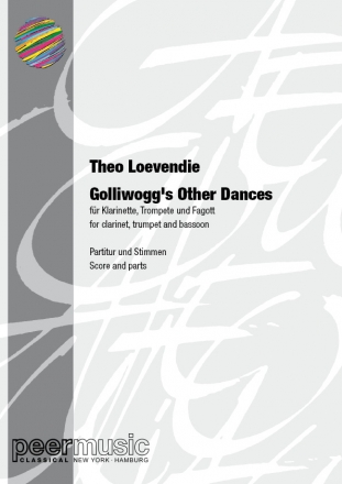 Golliwogg's other Dances for clarinet, trumpet and bassoon score and parts