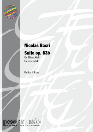 Suite op.83b fr Blseroktett (8 Blser) Partitur und Stimmen