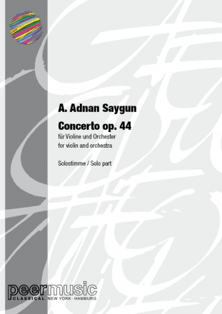 Concerto  op.44 for violin and orchestra violin solo